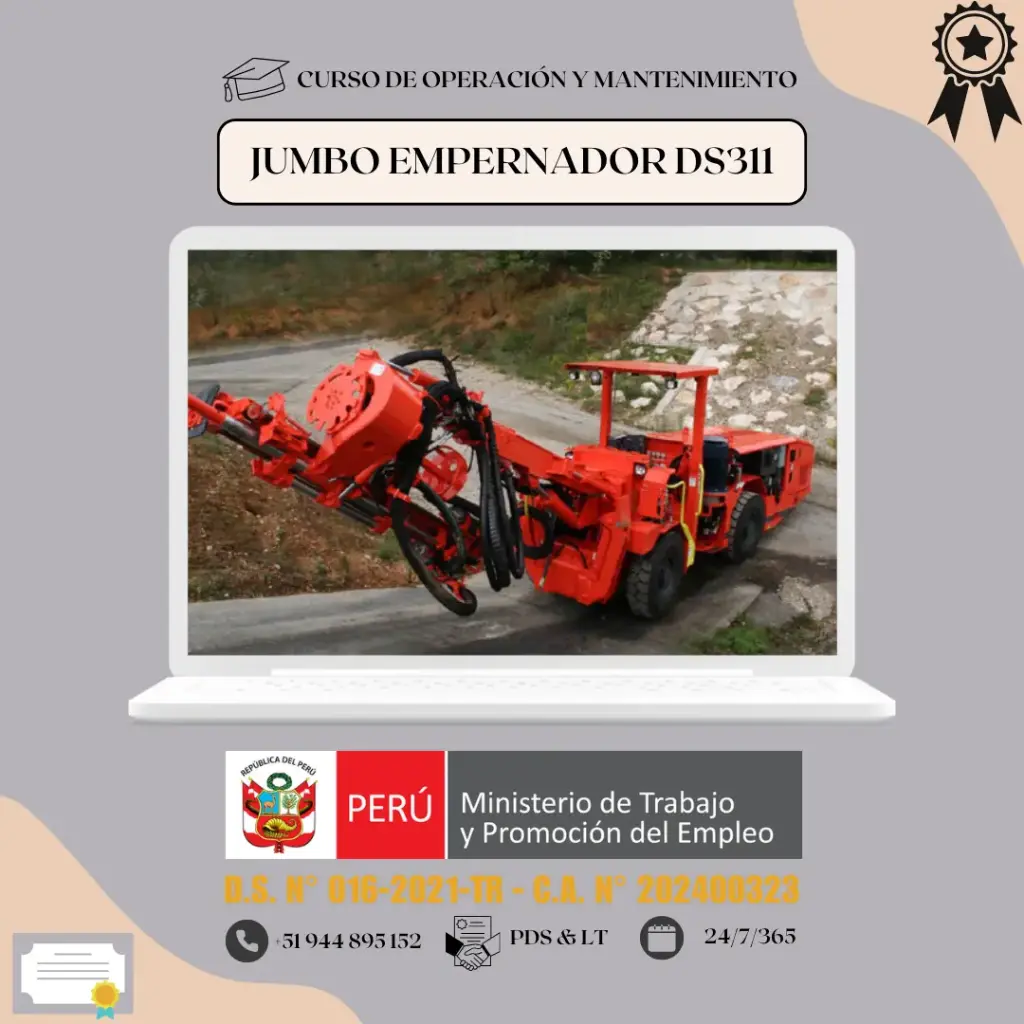 Operación de Jumbo Empernador DS311