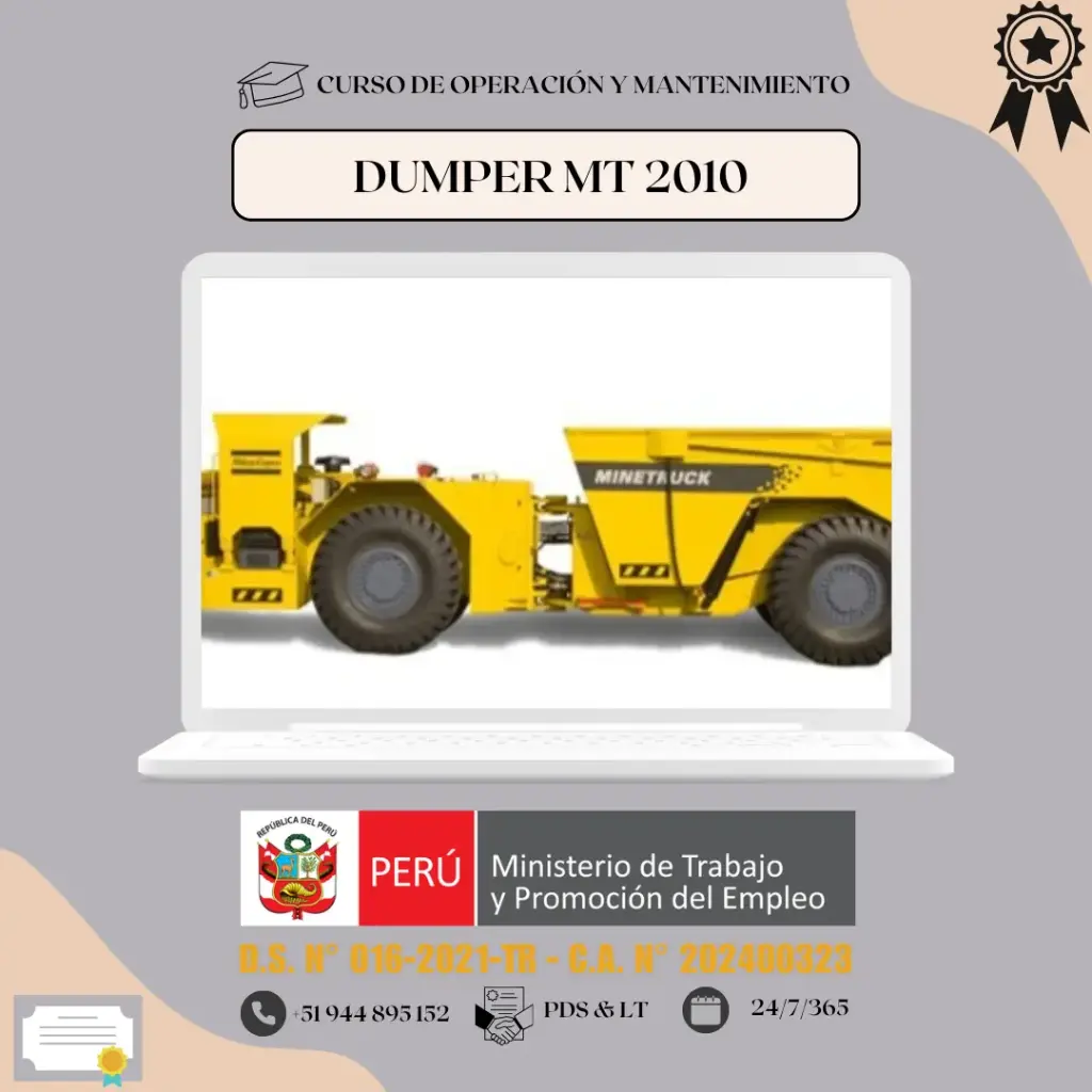 OPERACIÓN DE DUMPER MT 2010