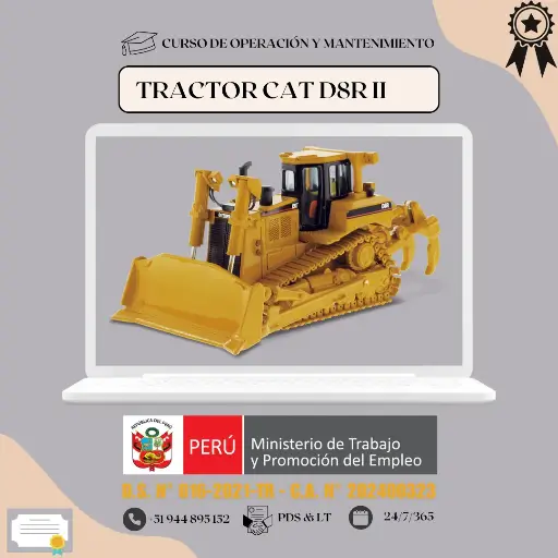 TRACTOR CAT D8R II