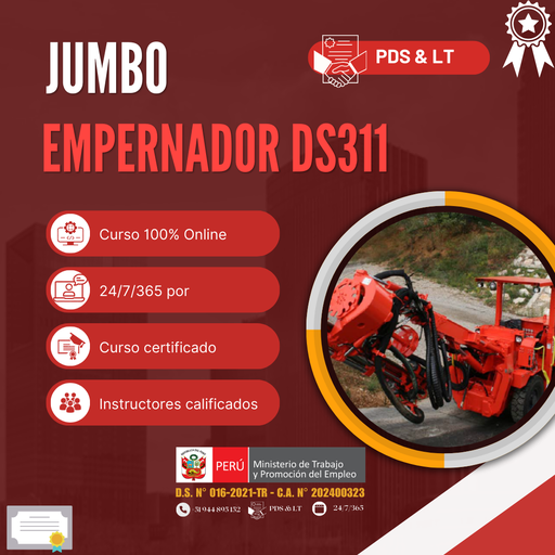 OPERACIÓN DE JUMBO EMPERNADOR DS311