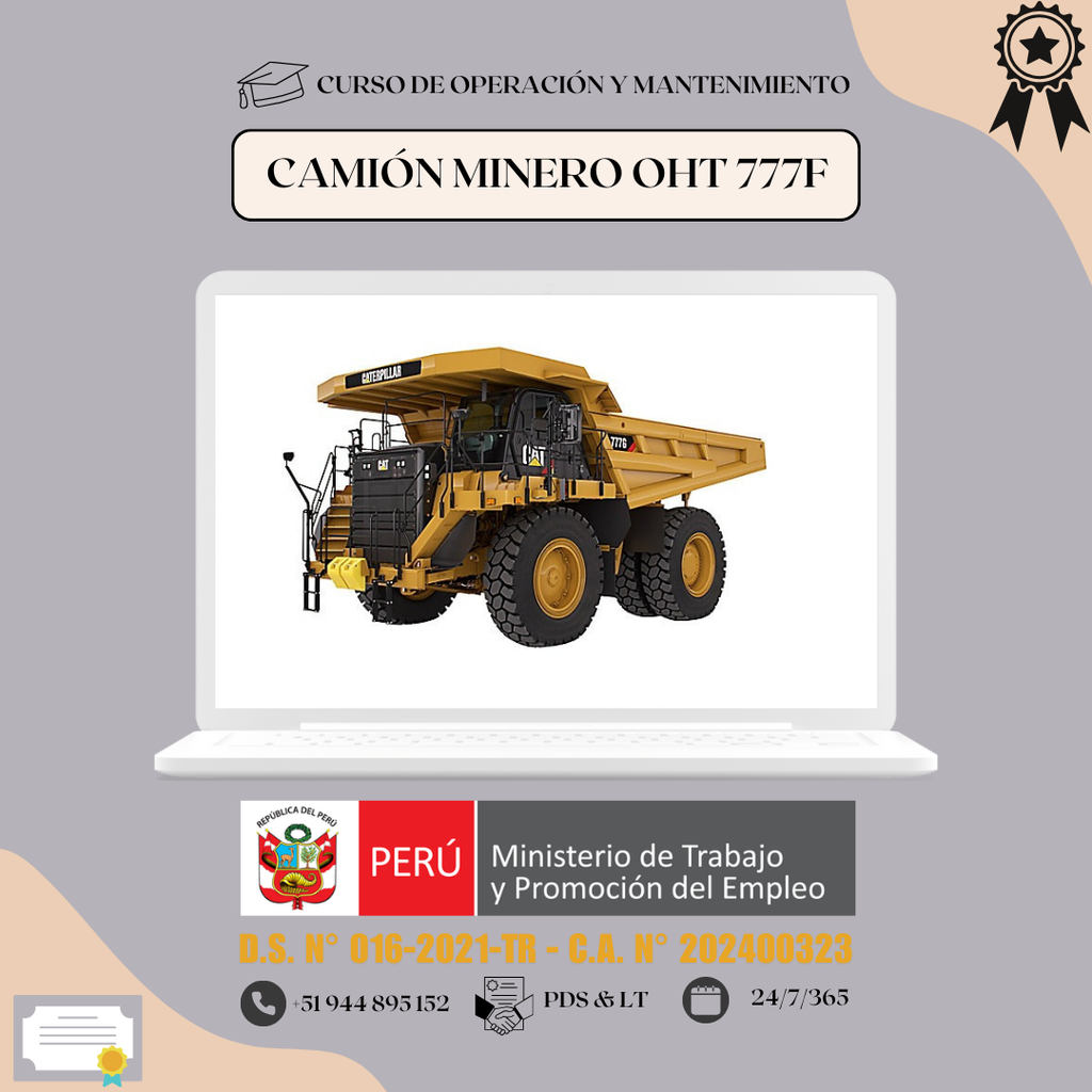 OPERACIÓN DE CAMIÓN MINERO OHT 777F