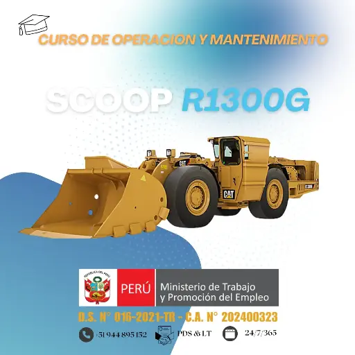  OPERACIÓN DE SCOOP R1300G